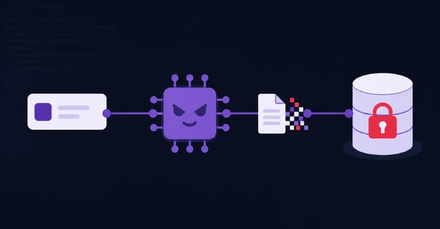 JADEPUFFER AI Agent 勒索软件攻击流程示意:从初始入侵到横向移动再到数据加密与销毁