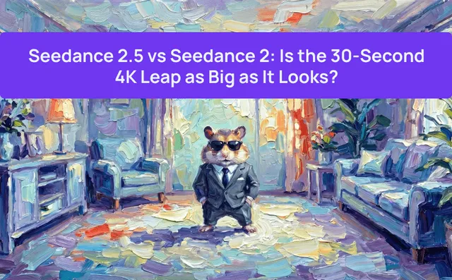 Seedance 2.5 与 2.0 对比:30秒连续生成能力升级示意